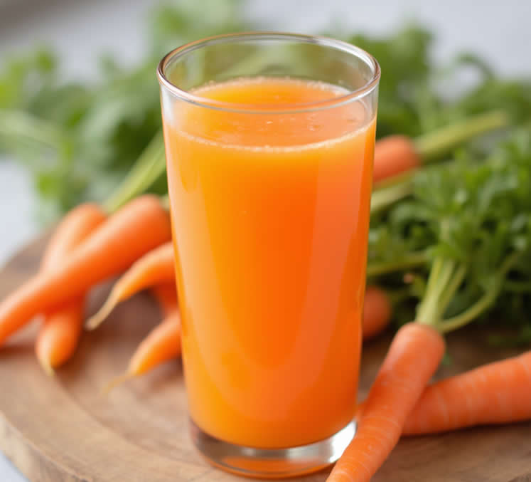 Industrial carrot juicing