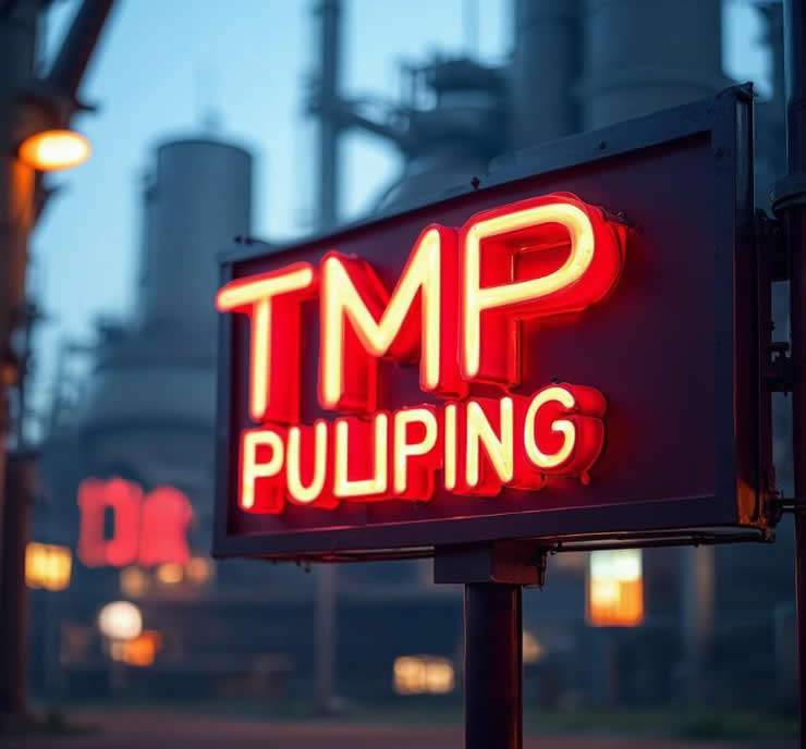 Screw Press for TMP Pulp Washing in the Paper Industry